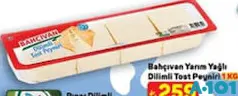 BAHÇIVAN YARIM YAĞLI DİLİMLİ TOST PEYNİRİ 1 KG
